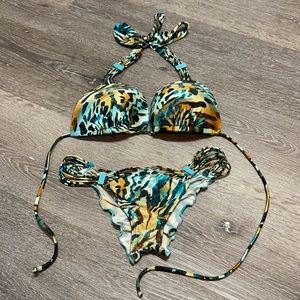 Luli fama bikini set XS bottom Medium top